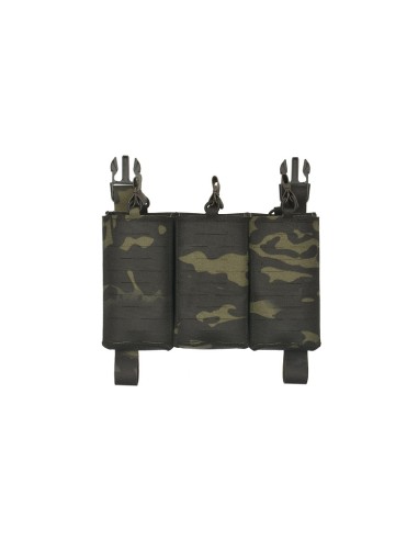 8FIELDS Pouch molle Buckle Up 3 chargeurs AK/AR15 - Multicam Noir
