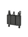 8FIELDS Panel Buckle Up for 3 AR15/AK Magazines - Black
