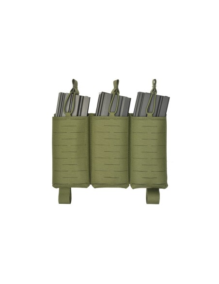 8FIELDS Panel Buckle Up for 3 AR15/AK Magazines - OD