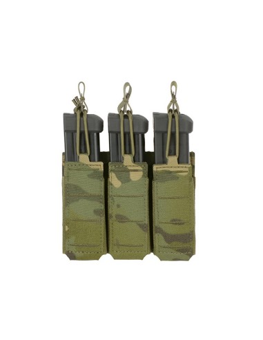 8FIELDS Flexible Triple Pistol Magazine Pouch Laser-Cut - MT