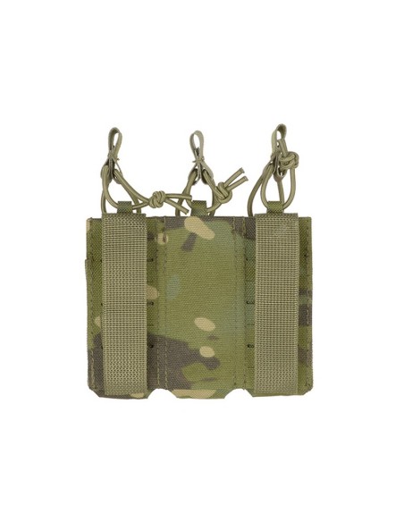 8FIELDS Flexible Triple Pistol Magazine Pouch Laser-Cut - MT