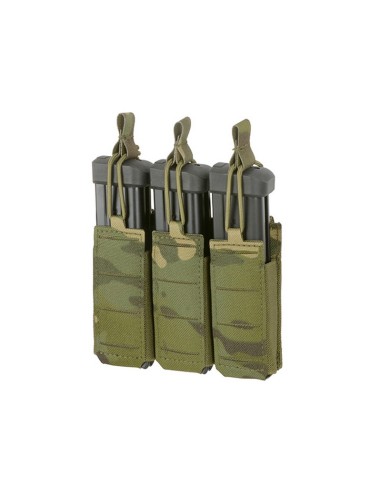 8FIELDS Flexible Triple Pistol Magazine Pouch Laser-Cut - MT