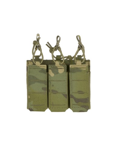 8FIELDS Flexible Triple Pistol Magazine Pouch Laser-Cut - MT