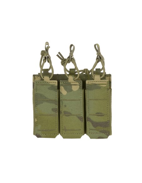 8FIELDS Flexible Triple Pistol Magazine Pouch Laser-Cut - MT