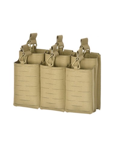 8FIELDS Panel Laser-Cut for 6 AR15/AK Magazines - TAN