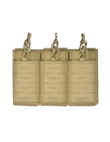 8FIELDS Pouch molle 6 chargeurs AK/AR15 Laser-Cut - TAN