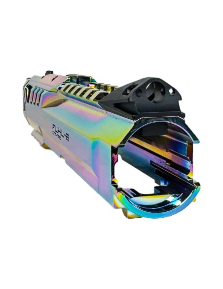 CTM Tactical AAP-01 FUKU-2 CNC Upper Baby Shark - Electroplated Rainbow