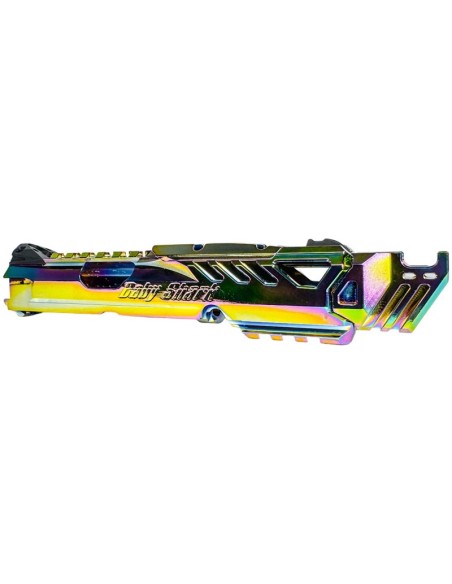 CTM Tactical AAP-01 FUKU-2 CNC Upper Baby Shark - Electroplated Rainbow