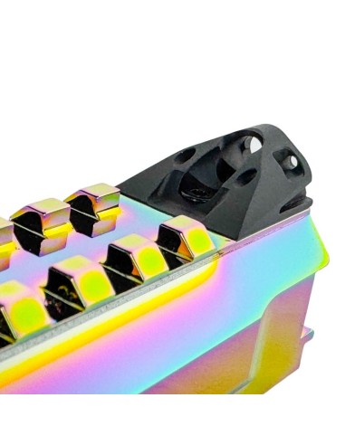 CTM tactical AAP-01 FUKU-2 CNC Upper Shark - Electroplated Rainbow
