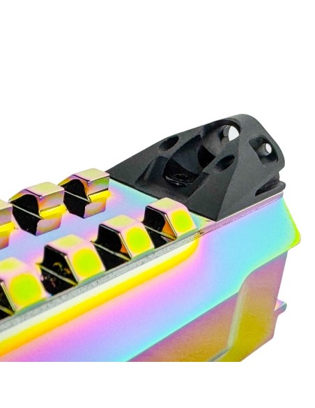 CTM tactical FUKU-2 CNC Upper Shark pour AAP-01 - Electroplated Rainbow