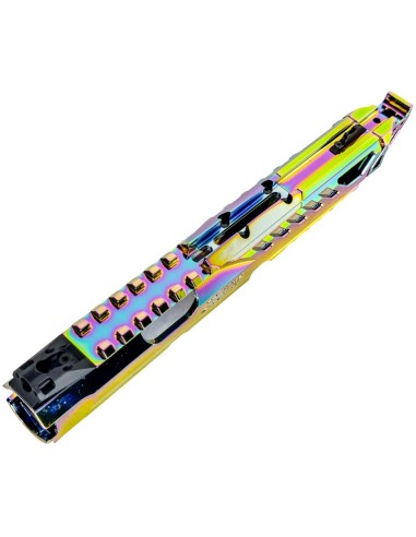 CTM tactical FUKU-2 CNC Upper Shark pour AAP-01 - Electroplated Rainbow