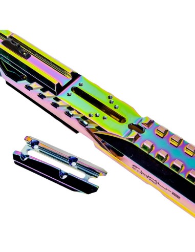 CTM tactical AAP-01 FUKU-2 CNC Upper Shark - Electroplated Rainbow