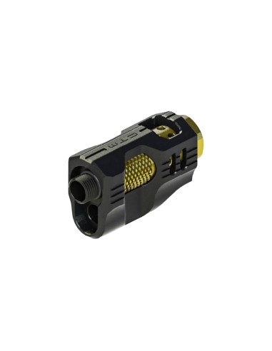 CTM Tactical CNC Compensator for Hi-Capa - Black / Gold