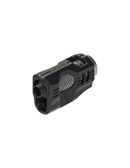 CTM Tactical CNC Compensator for Hi-Capa - Black / Silver