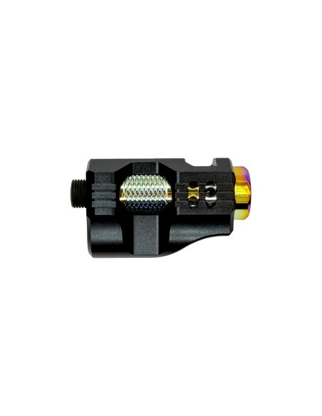 CTM Tactical CNC Compensator for Hi-Capa - Black / Electroplated Rainbow