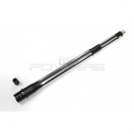 FCC outer barrel Ultramatch 14.5inch pour PTW (noir/argent) - 