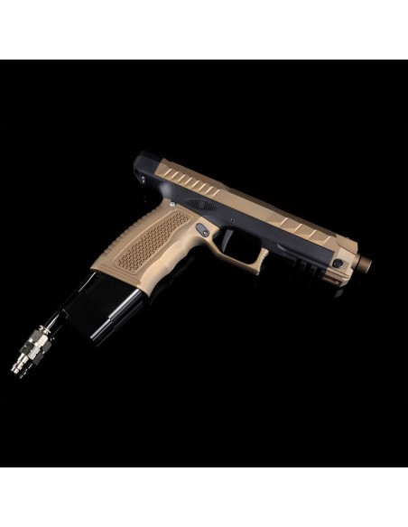 Gate HPA PTX pistol with Pulsar S2 - Dark Earth / Black