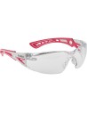 Bolle RUSH+ SMALL Safety glass - Pink October