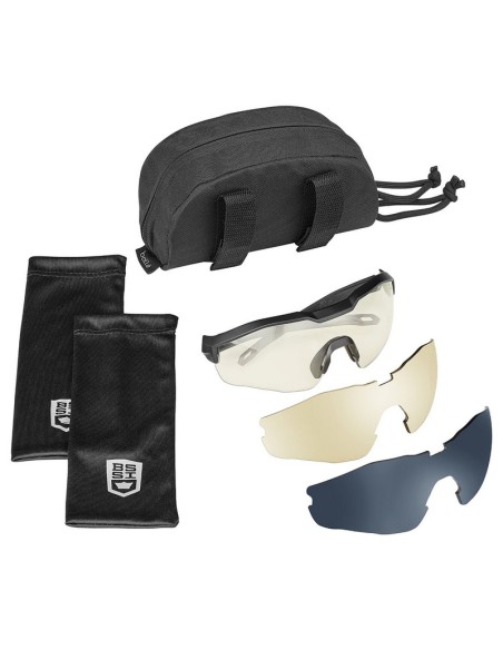 Bolle Kit de lunettes de protection balistiques MY6 - Incolore / Fumé / Copper