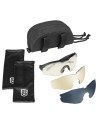 Bolle MY6 ballistic safety glass kit - Clear / Smoke / Copper