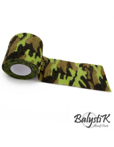Balystik Self-adhesive camouflage tape 50 x 4500mm - Tropical camo