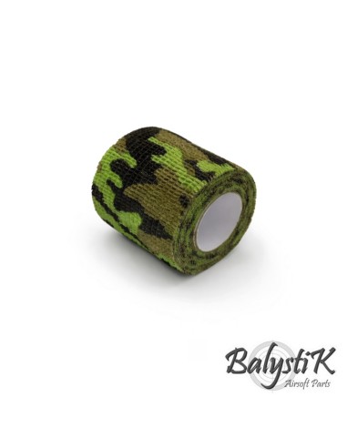 Balystik Ruban de camouflage auto-adhésif 50 x 4500mm - Tropicale