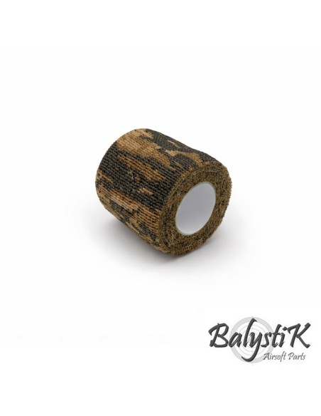 Balystik Ruban de camouflage auto-adhésif 50 x 4500mm - Camouflage Forêt