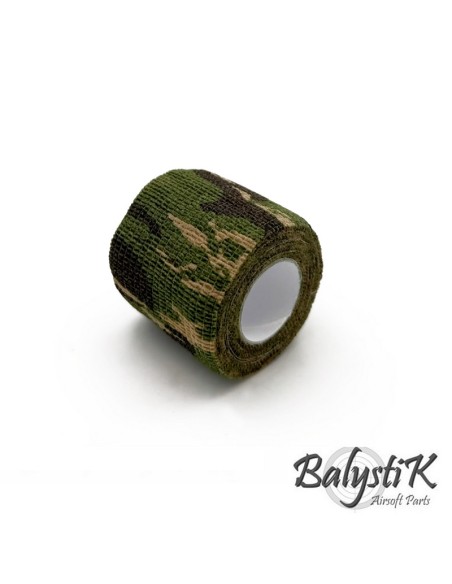 Balystik Ruban de camouflage auto-adhésif 50 x 4500mm - Woodland