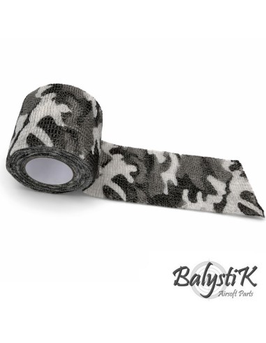 Balystik Ruban de camouflage auto-adhésif 50 x 4500mm - Urban Grey