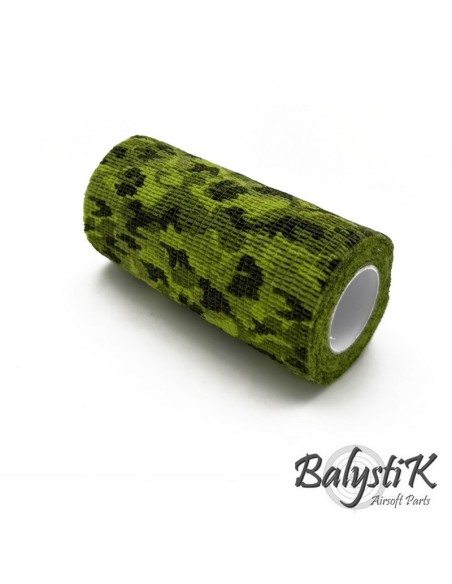 Balystik Self-adhesive camouflage tape 100 x 4500mm - Solid Green