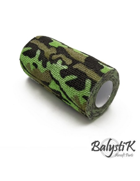 Balystik Ruban de camouflage auto-adhésif 100 x 4500mm - Tropicale