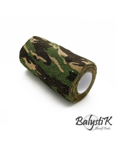Balystik Self-adhesive camouflage tape 100 x 4500mm - Woodland