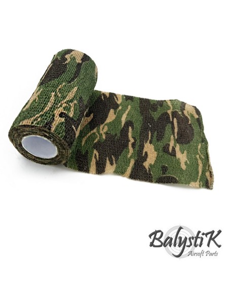 Balystik Self-adhesive camouflage tape 100 x 4500mm - Woodland