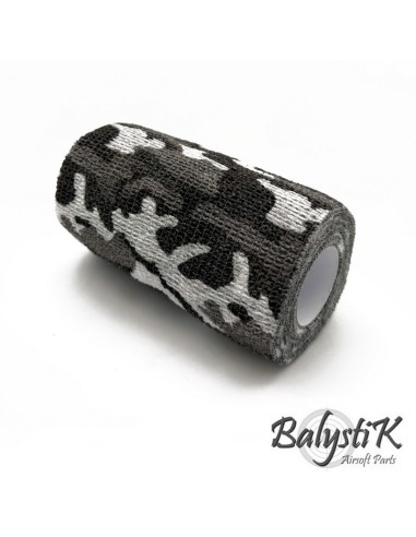 Balystik Ruban de camouflage auto-adhésif 100 x 4500mm - Urban Grey