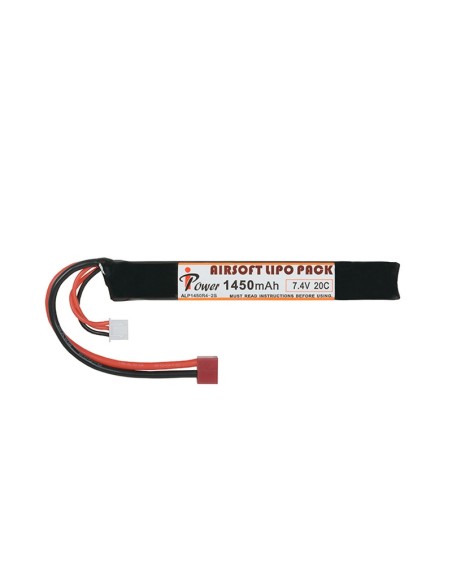 IPOWER 7.4v 1450mah 20C lipo battery (mini tamiya)