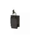 8FIELDS Radio pouch laser cut - Noir