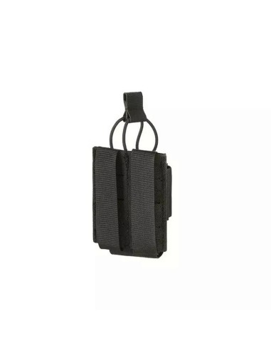 8FIELDS Laser cut Radio pouch - Black