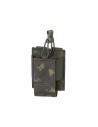 8FIELDS Laser cut Radio pouch - Multicam Black