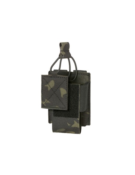 8FIELDS Laser cut Radio pouch - Multicam Black