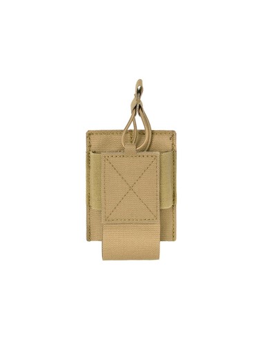 8FIELDS Radio pouch laser cut - Tan