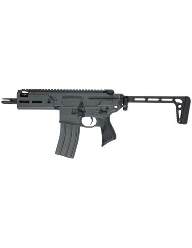 Salvo Precision MCX RATTLER MWS .300BLK Steel Bolt 5.5inch GBBR - Gris