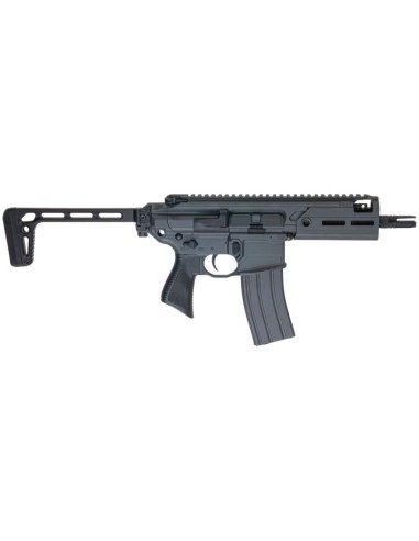 Salvo Precision MCX RATTLER MWS .300BLK Steel Bolt 5.5inch GBBR - Gris