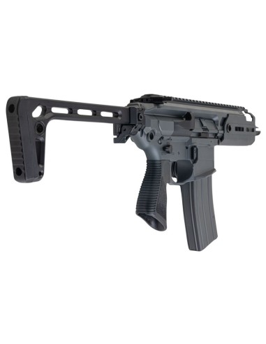 Salvo Precision MCX RATTLER MWS .300BLK Steel Bolt 5.5inch GBBR - Gris