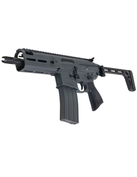 Salvo Precision MCX RATTLER MWS .300BLK Steel Bolt 5.5inch GBBR - Gris