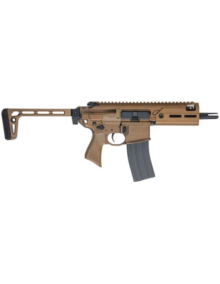 Salvo Precision MCX RATTLER MWS .300BLK Steel Bolt 5.5inch GBBR - Dark Earth