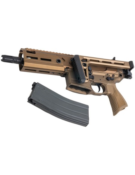 Salvo Precision MCX RATTLER MWS .300BLK Steel Bolt 5.5inch GBBR - Dark Earth