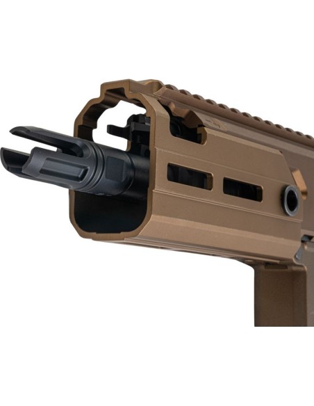 Salvo Precision MCX RATTLER MWS .300BLK Steel Bolt 5.5inch GBBR - Dark Earth