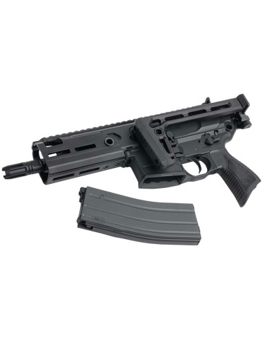 Salvo Precision MCX RATTLER MWS .300BLK Steel Bolt 5.5inch GBBR - Noir