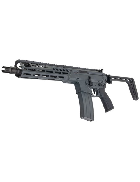 Salvo Precision MWS Spear LT 5.56 GBB 11.5 inch Steel Bolt - Gris