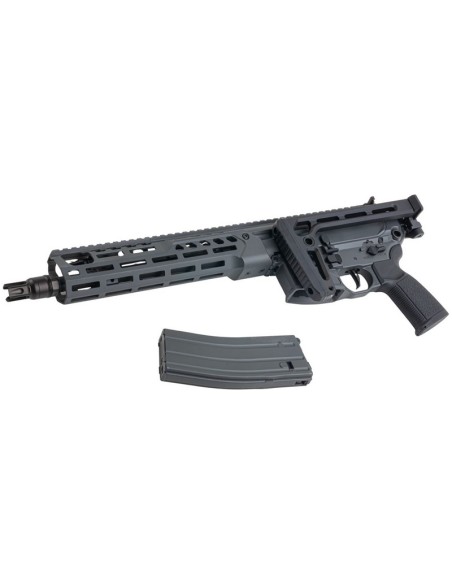 Salvo Precision MWS Spear LT 5.56 GBB 11.5 inch Steel Bolt - Gris